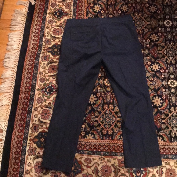 J. Crew Campbell Navy Pants Sz 8 - Picture 3 of 4